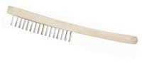 KS TOOLS Stahl-Handdrahtbürste 4-reihig, 290mm - KSTOOLS