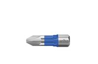 Wiha 7929-12225 7012T PZ2 x 25mm Kreuzschlitz-Bit PZ 2 Molybdän-Vanadium-Stahl gehärtet 25St.