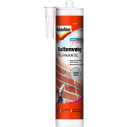 alabastine 5232231 Buitenvoegreparatie - Zilvergrijs - 310ml