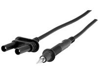 htinstruments Prüfsonde 5m HT-Power Prüfspitze Prüfleitung 5m, 2polig mit 4mm Prüfspitz