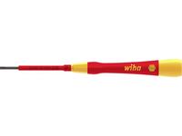 Wiha PicoFinishÂ® electric Elektronica, VDE, Elektronica en fijnmechanica Platte schroevendraaier Kopbreedte: 1.5 mm Koplengte: 50 mm