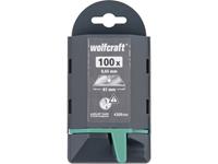 Wolfcraft 4309000 Professionele trapeziummesjes 0,65 x 61 mm