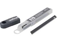 Wolfcraft 4207000 Afbreekmesjes Profi sharp 9 mm zwart