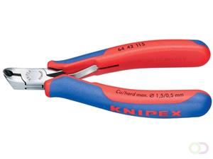 knipex Elektronik- u. Feinmechanik Vornschneider mit Facette 115mm