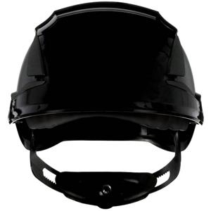 3M SecureFit Schutzhelm belüftet, mit UV-Sensor Schwarz EN 397