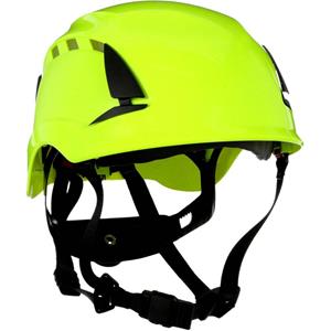 3M SecureFit Schutzhelm belüftet, mit UV-Sensor Neongrün EN 397, EN 12492, EN 50365