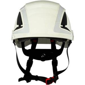 3M Schutzhelm mit UV-Sensor, reflektierend, belüftet Weiß EN 397, EN 12492