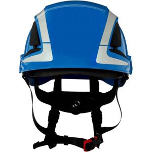 3M Schutzhelm mit UV-Sensor, reflektierend, belüftet Blau EN 397, EN 12492