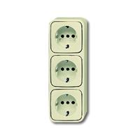 Busch-J. Steckdose 3-fach AP, senkrecht 2300-03 EAP - BUSCH-JAEGER