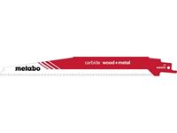 metabo 626560000 Reciprozaagblad carbid hout + metaal Zaagbladlengte 225 mm