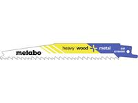 metabo 628259000 Reciprozaagblad heavy hout + metaal Zaagbladlengte 150 mm