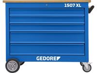 gedore 1507 XL 03200 - - Rollwerkbank XL 5Schubl. 985x1200x625mm (B x H x T) 1200 x 985 x 63