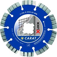 carat CCXLOCK125 X-Lock Diamantdoorslijpschijf - Beton - 125x22,23mm