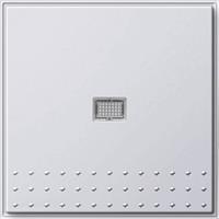 GIRA TX44 wisseldrukcontact rechtstaande wip en controlevenster 1-polig wit