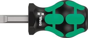 wera 336 Stubby Werkplaats Platte schroevendraaier Kopbreedte: 8 mm Koplengte: 25 mm