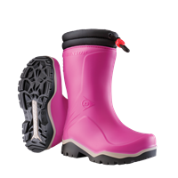 Dunlop K374061 Blizzard Kinderlaars gevoerd PVC Roze/Grijs/Zwart