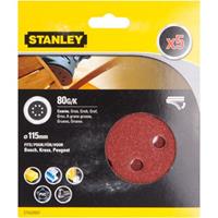 Stanley schuurschijf 115mm k80