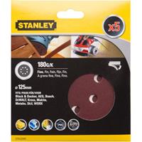 Stanley schuurschijf 125mm k180