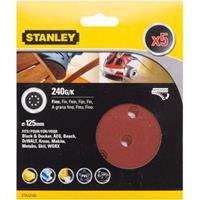 Stanley schuurschijf 125mm k240
