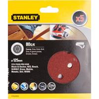 Stanley schuurschijf 125mm k80