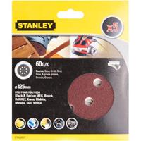 Stanley schuurschijf 125mm k60