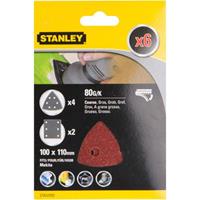 Stanley schuurschijf k80 (6x)