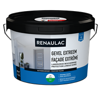 Renaulac buitenmuurverf Gevel Extreem mat wit 2,5L