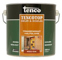 Tenco top Deur & Kozijn beits transparant irokoteak 2,5L