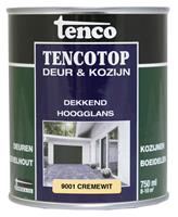 Tenco top Deur & Kozijn beits hoogglans crèmewit 9001 0,75L