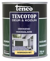 Tenco top Deur & Kozijn beits hoogglans gebroken wit 0,75L