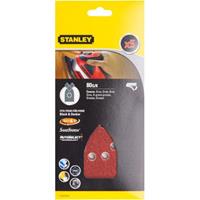 stanley 5 Sandpapierblätter für Multilijadoras