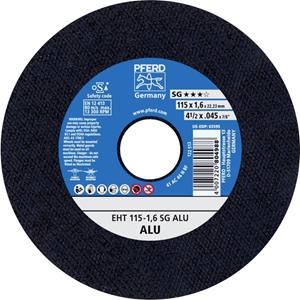 pferd EHT 115-1,6 SG ALU Afbraamschijf - Inox - 115x22,23mm - K46 (25st)