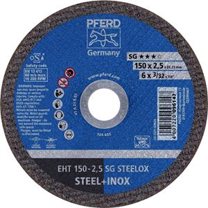 pferd EHT 150-2,5 SG STEELOX Afbraamschijf - Universeel - 150x22,23mm (25st)