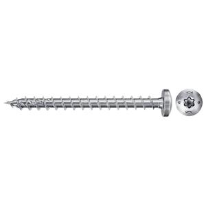 Fischer Power-Fast II 670439 Spanplattenschrauben 5mm 50mm T-Profil Stahl galvanisch verzinkt 100St.