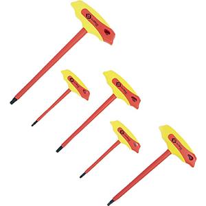 C.K T4422 SET VDE Inbussleutelset Sleutelbreedte: 3 mm, 3.5 mm, 4 mm, 5 mm, 6 mm