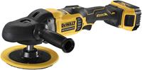 DeWALT DCM849P2-QW 18V XR Brushless Haakse Polijstmachine 125-180mm 2x 5.0Ah Accu in TSTAK