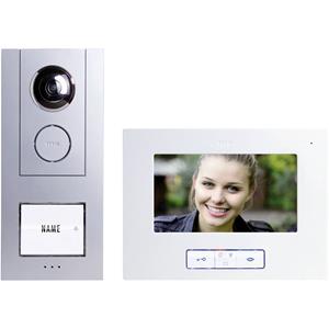 m-emodern-electronics M-e modern-electronics Video-Türsprechanlage Kabelgebunden Silber