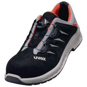 Uvex 6908 Sicherheitshalbschuh S1P Größe: 45 Schwarz/Rot 1St.