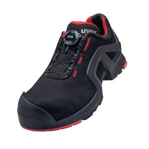 Uvex 6567 6567242 Lage veiligheidsschoenen S3 Schoenmaat (EU): 42 Zwart/rood 1 paar