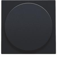 Niko dimmerknop voor draaidimmer black coated (161-31003)
