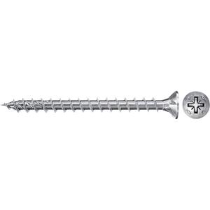 fischer Power-Fast II CZF Spanplattenschrauben 4mm 25mm Kreuzschlitz Pozidriv Stahl galvanisc