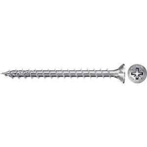 fischer Power-Fast II CZF Spanplattenschrauben 4mm 16mm Kreuzschlitz Pozidriv Stahl galvanisc
