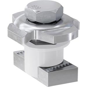 fischer - fischer Durchsteckverbinder PFCN 41 zl, Stahl galvanisch verzinkt