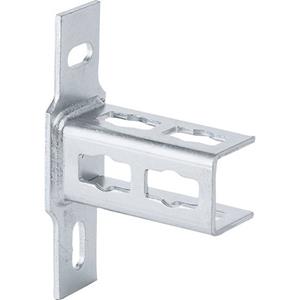 fischer - fischer Sattelflansch PSF 41 zl, Stahl galvanisch verzinkt