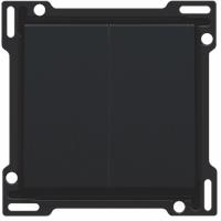 Niko schakelwip 2-voudig black coated (161-61505)