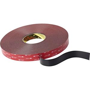 3m 5925F/1933 7100211821 Dubbelzijdige tape Zwart (l x b) 33 m x 19 mm 33 m
