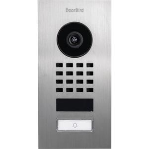 doorbird 423866782 Complete set voor Video-deurintercom via WiFi WiFi Eengezinswoning Zilver (geborsteld)