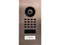 doorbird IP-Video-Türsprechanlage WLAN Komplett-Set 1 Familienhaus Bronze