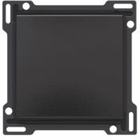 Niko schakelwip enkelvoudig piano black coated (200-61105)