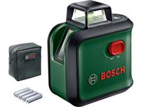 BOSCH Packung: Kreuzlinienlaser AdvancedLevel 360, 24 m, 650 Nm